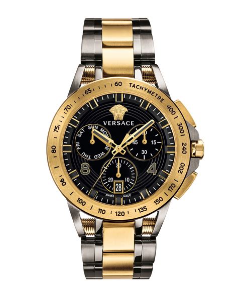 versace gold watch men's|versace watches men price.